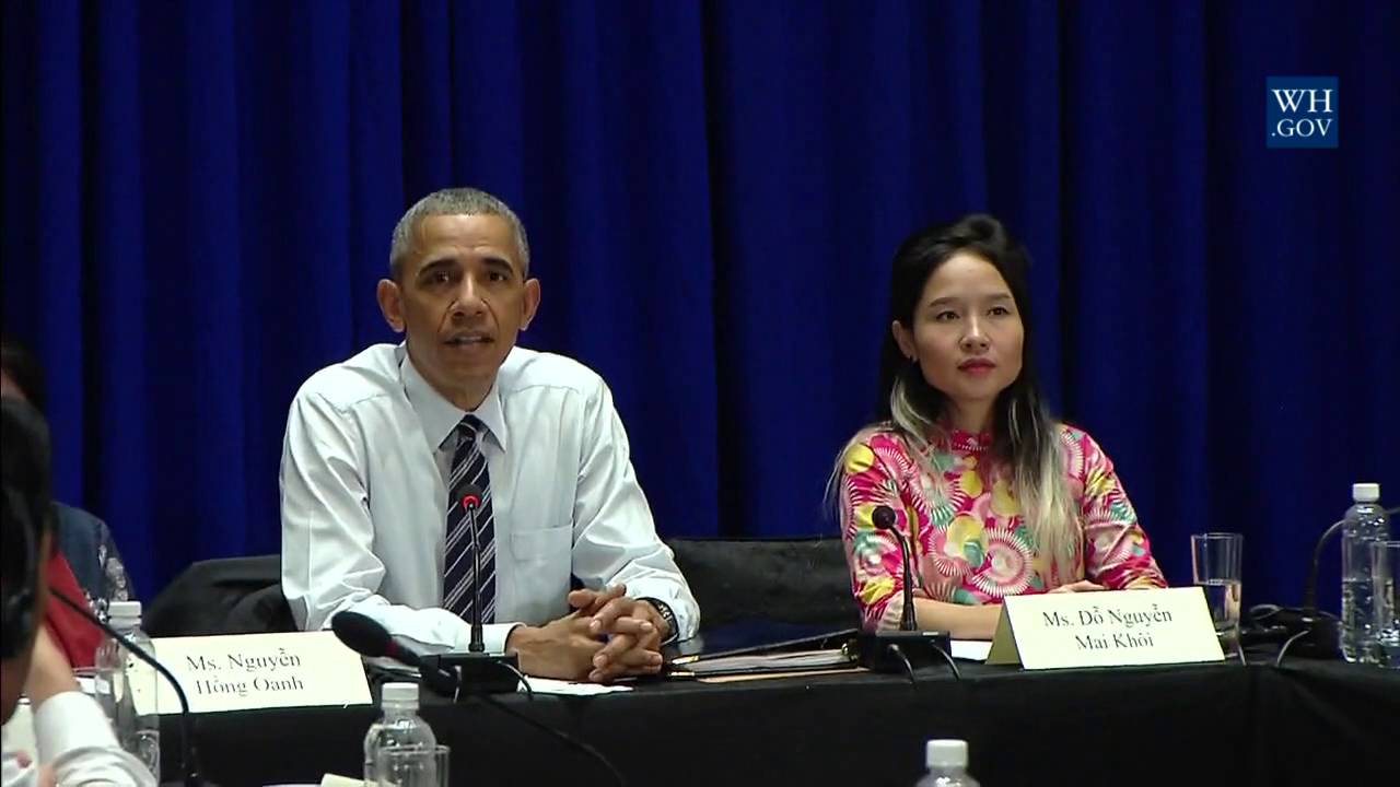 mai khoi and obama