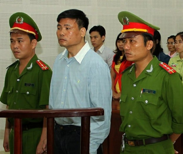 Truong Duy Nhat Trial 2017_Source AFP Vietnam News Agency